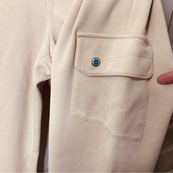 Lauren Active Ralph Lauren Beige Pull On Jogger Cargo Pants Straight Leg Sz M - Picture 9 of 13